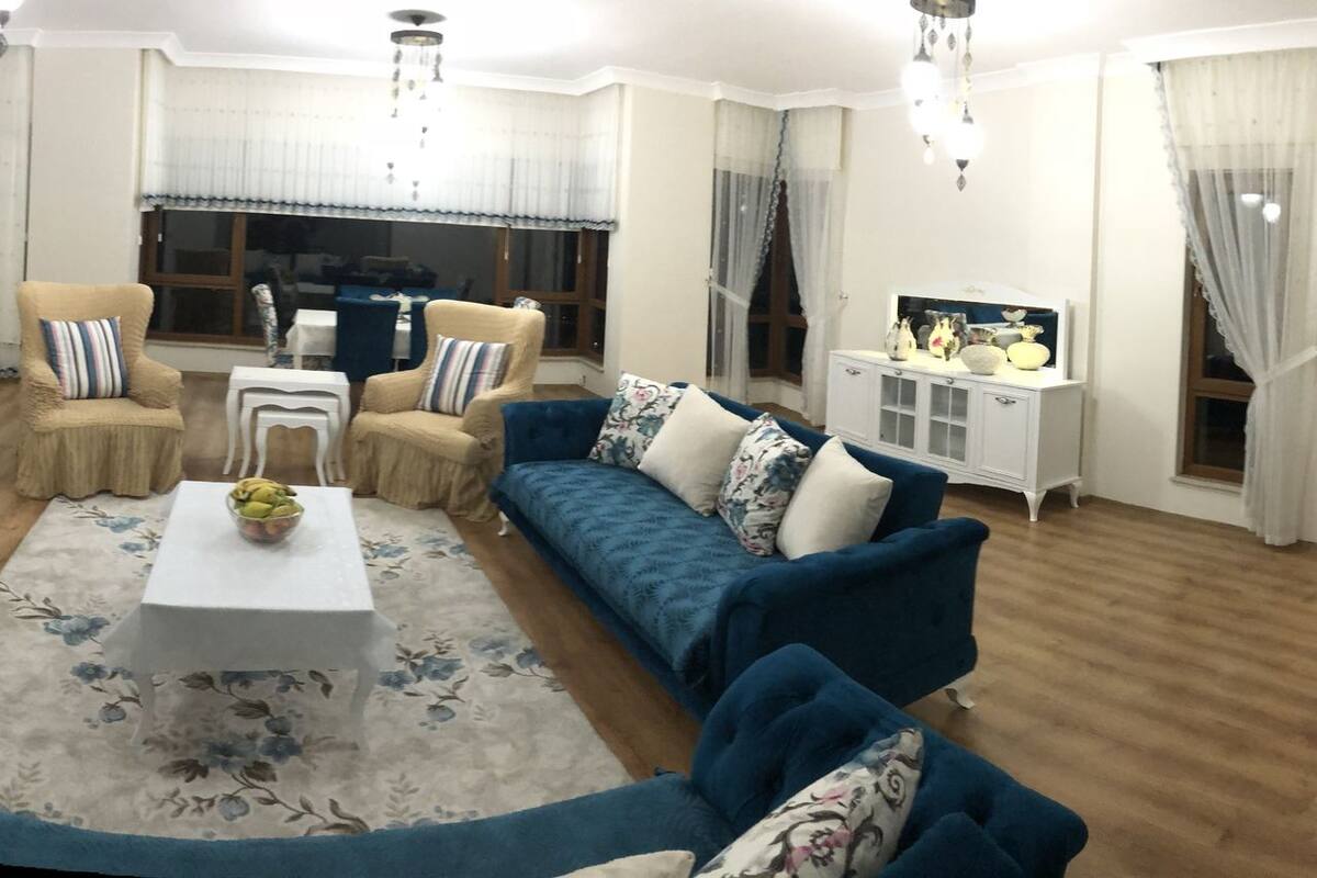 Luxury Villa, Multiple Beds, Sea View | Living area | LED TV