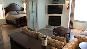 Down duvets, in-room safe, blackout curtains, iron/ironing board