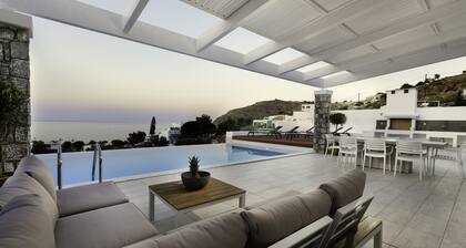 Villa Serene with Private Pool & Sea Views in Lindos (Vlicha beach)