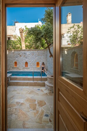 Pool - Villa “Casa Atitamo” old town Rethymno (Rethymno Crete)