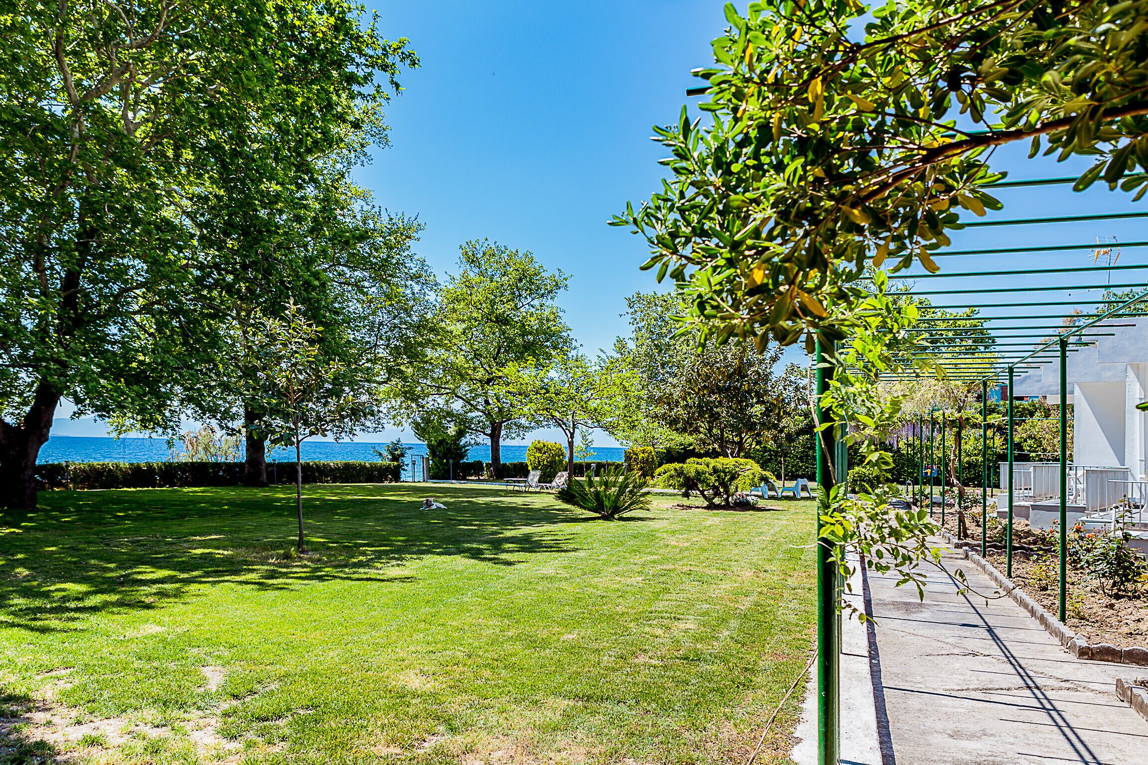 Enceinte de l’hébergement