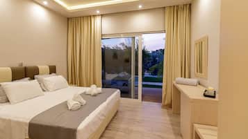 6 Schlafzimmer, Zimmersafe, Bügeleisen/Bügelbrett, WLAN