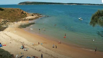 Beach nearby, white sand