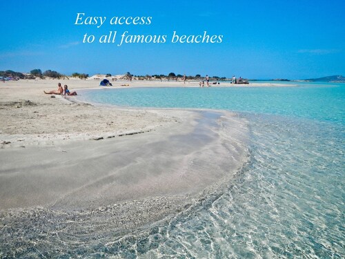 FRINI - Farbiges Apartment mit 1 Schlafzimmer (auf 2 Ebenen) - Balkon / Poolblick