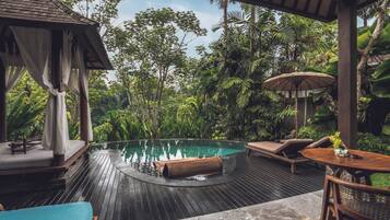 Grand One Bedroom Villa with Private Pool | Vista do quarto