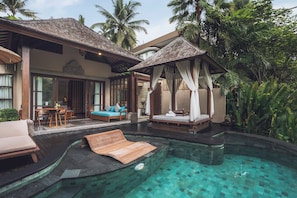 Grand 1 Bedroom Villa with Private Pool | Private pool - Aksari Resort & Spa Ubud by Ini Vie Hospitality (Tegallalang)