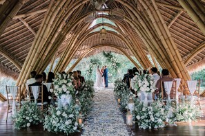 Espace mariage en plein air