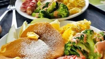 Free daily full breakfast