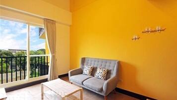 Romantic Loft, 1 Double Bed, Mountain View | View from room