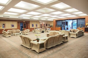 Sala de estar en el lobby