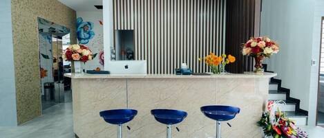 Entrada de la propiedad