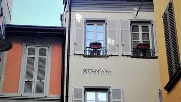 Fassade der Unterkunft