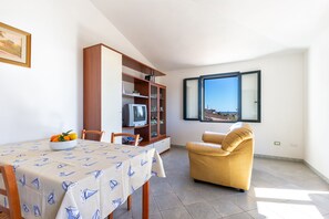 Apartment, 2 Bedrooms | Living area | TV - Residence Verde Navarrese B (Baunei)