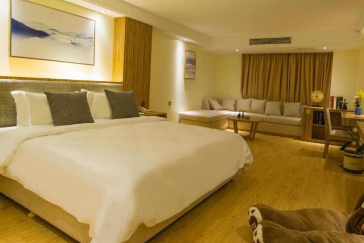 Executive-Doppelzimmer, Nichtraucher | Schreibtisch, Verdunkelungsvorhänge, kostenloses WLAN, Bettwäsche