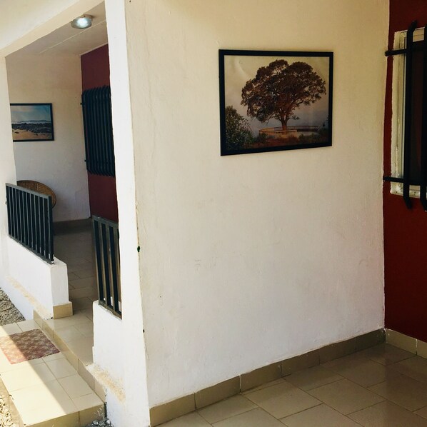 Enceinte de l’hébergement