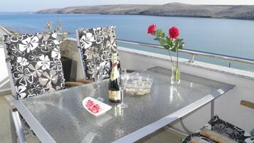 Deluxe-lejlighed | Balkon