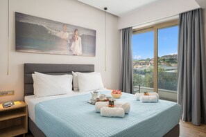 Family House, 2 Bedrooms | In-room safe, blackout drapes, soundproofing, iron/ironing board - Aequor Luxury Rooms (Chania)