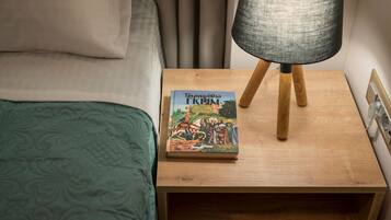 In-room safe, blackout curtains, soundproofing, iron/ironing board