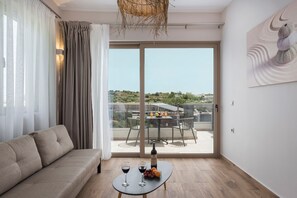 Family Room (up to 6 guests) | View from room - Aequor Luxury Rooms (Chania)