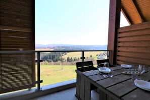 Penthouse aan de piste bij Winterberg 15 | Vista para a montanha