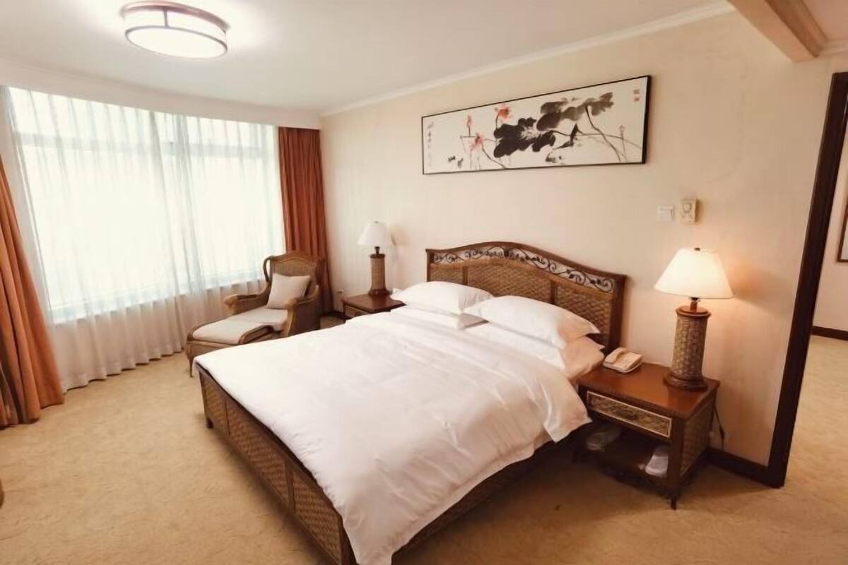 In-room safe, desk, blackout drapes, iron/ironing board (on request)