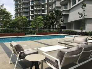Outdoor pool - Teega Suites by Squarenest (Iskandar Puteri)
