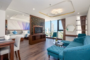Suite Twin with Partial Sea View | View from property - CN Palace Boutique Hotel & Spa (Da Nang)
