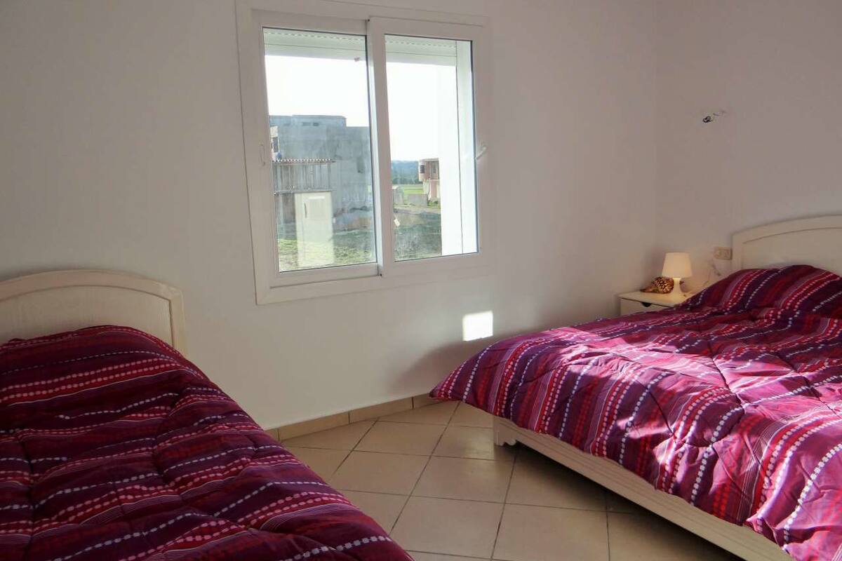 Blackout curtains, free cots/infant beds, free WiFi, bed sheets