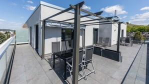 Economy Room (C76) | Terrace/patio - Bedas - Residenz an den Kaiserthermen (Trier)