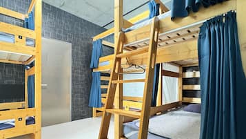 Bunk Bed in Male Dormitory Room | 1 bedroom, in-room safe, laptop workspace, blackout drapes