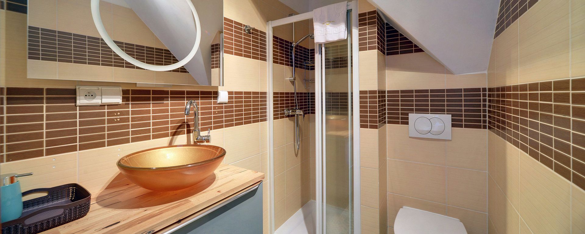 Appartamento, sauna | Bagno | Doccia, asciugacapelli, asciugamani, sapone