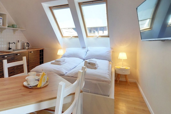 Apartment, Sauna | Iron/ironing board, free WiFi, bed sheets