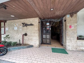 Fassade der Unterkunft