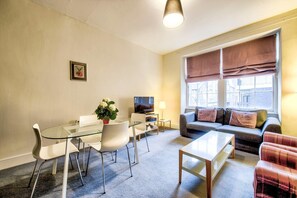 Departamento (1 Bedroom) | 1 habitación, tabla de planchar con plancha, wifi gratis y ropa de cama