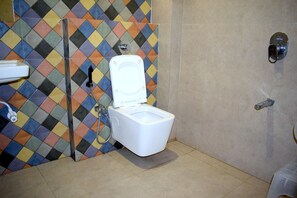 Deluxe Triple Room, City View | 1 bedroom, in-room safe, desk, soundproofing - Hotel Kuber by Sky Stays (Dwarka)
