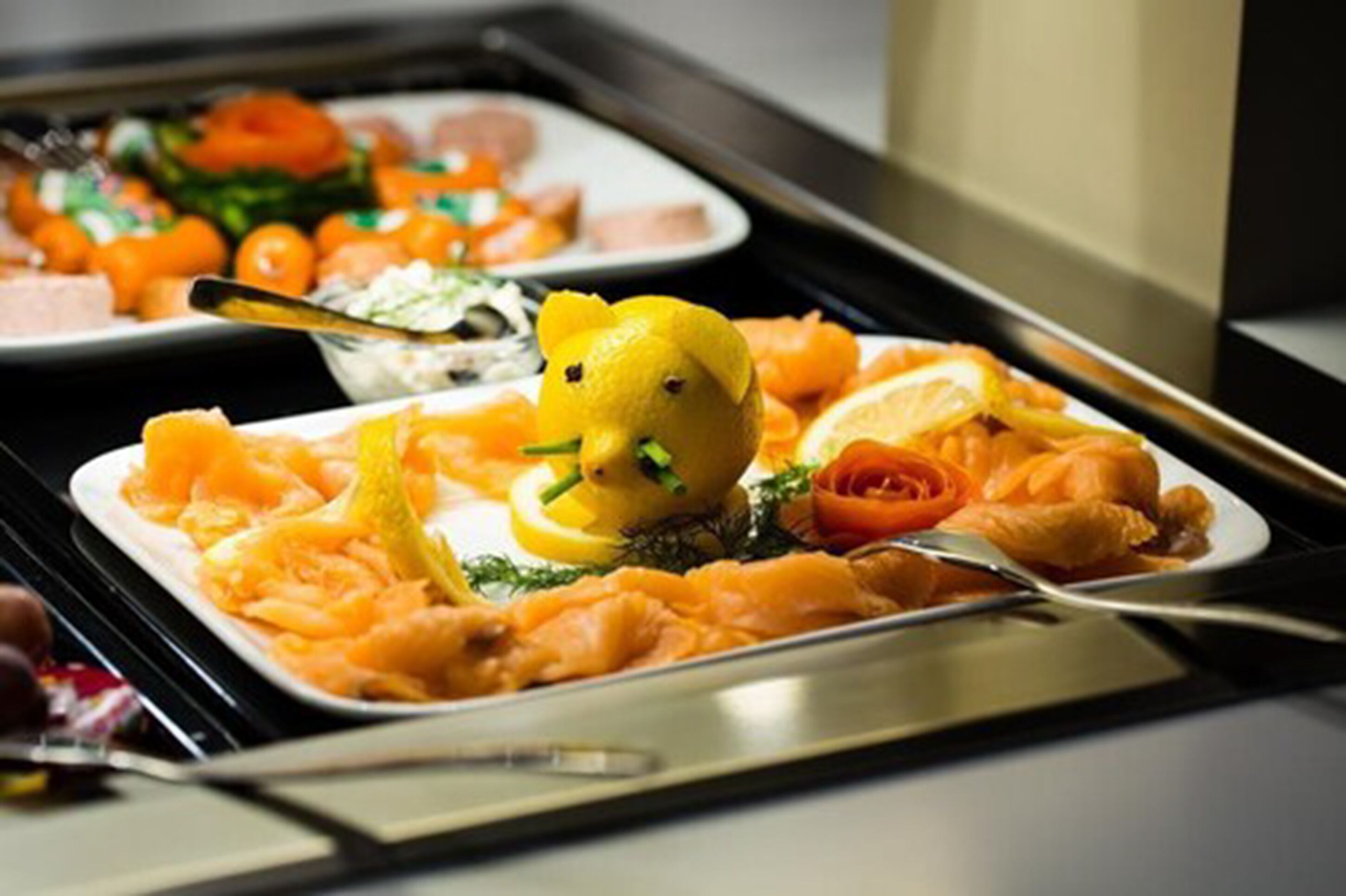 daily buffet breakfast (eur 15.00 per person)