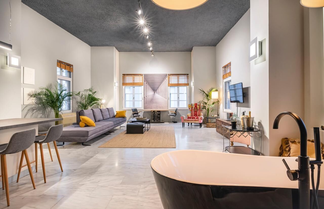 Deluxe Loft, City View | Kalis bunyi, Wi-fi percuma, cadar katil 