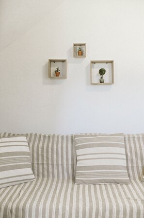 Apartment, 2 Bedrooms, Garden View | Living area - Potamos Apartments 2 (Corfu)