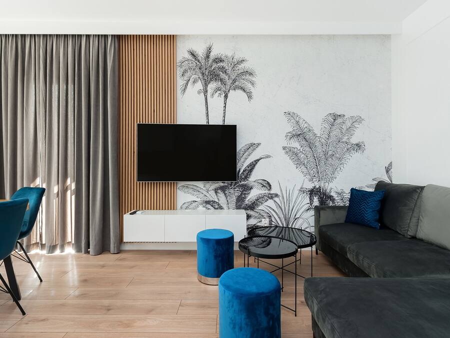 Apartment (199 J) | Living area | Flat-screen TV