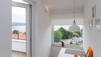 Spiseområde på rommet