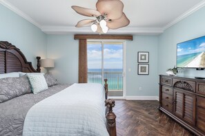 3 bedrooms, iron/ironing board, WiFi, bed sheets - GULF FRONT @ CELADON BEACH~Quiet West End! Wraparound Balcony ~ Free Beach Chair Service! (Panama City Beach)