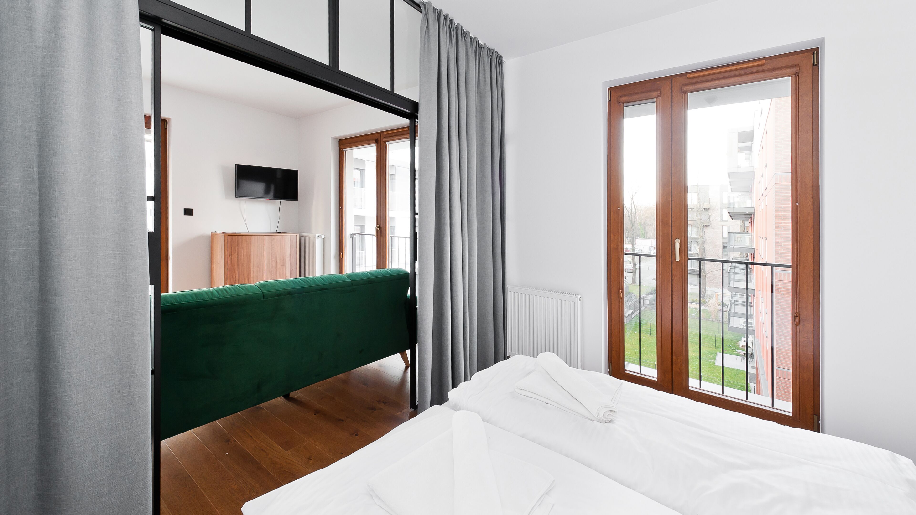 Apartment (77 - Rakowicka 22 J) | Iron/ironing board, free WiFi, bed sheets