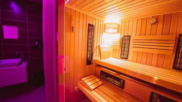 Sauna, sports massages