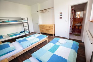 Standard Quadruple Room, Multiple Beds, Mountain View | Interior