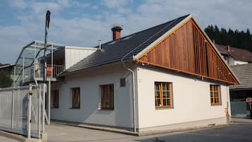 Fassade der Unterkunft