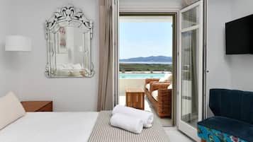 Vila, 5 kamar tidur, kolam renang pribadi (Kallihroe) | Brankas, dilengkapi dengan perabotan berbeda-beda, dan meja kerja