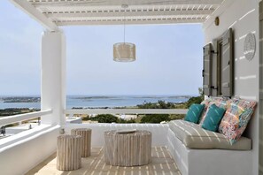 Villa, 3 Bedrooms, Jetted Tub (Calypso) | View from room - Ciel Villas Paros (Paros)