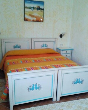 Quarto casal clássico | Camas extras/dobráveis (sobretaxa), roupa de cama