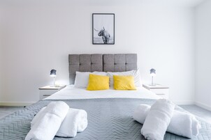 1 habitación y ropa de cama de alta calidad 