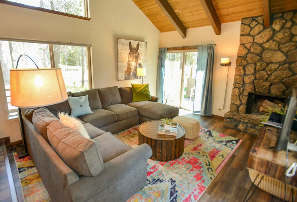 TV, fireplace, DVD player